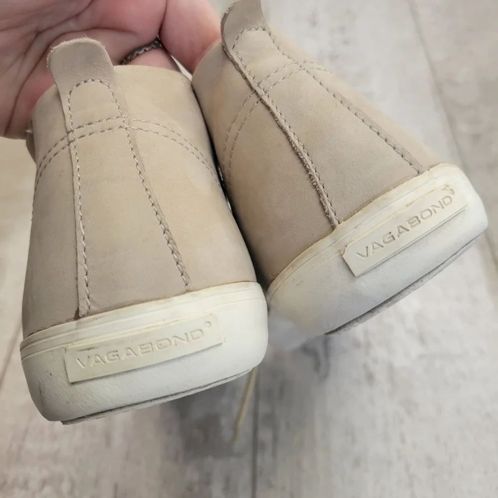 VAGABOND Corona Leather Hightop Sneaker Size 37 - Picture 9 of 13